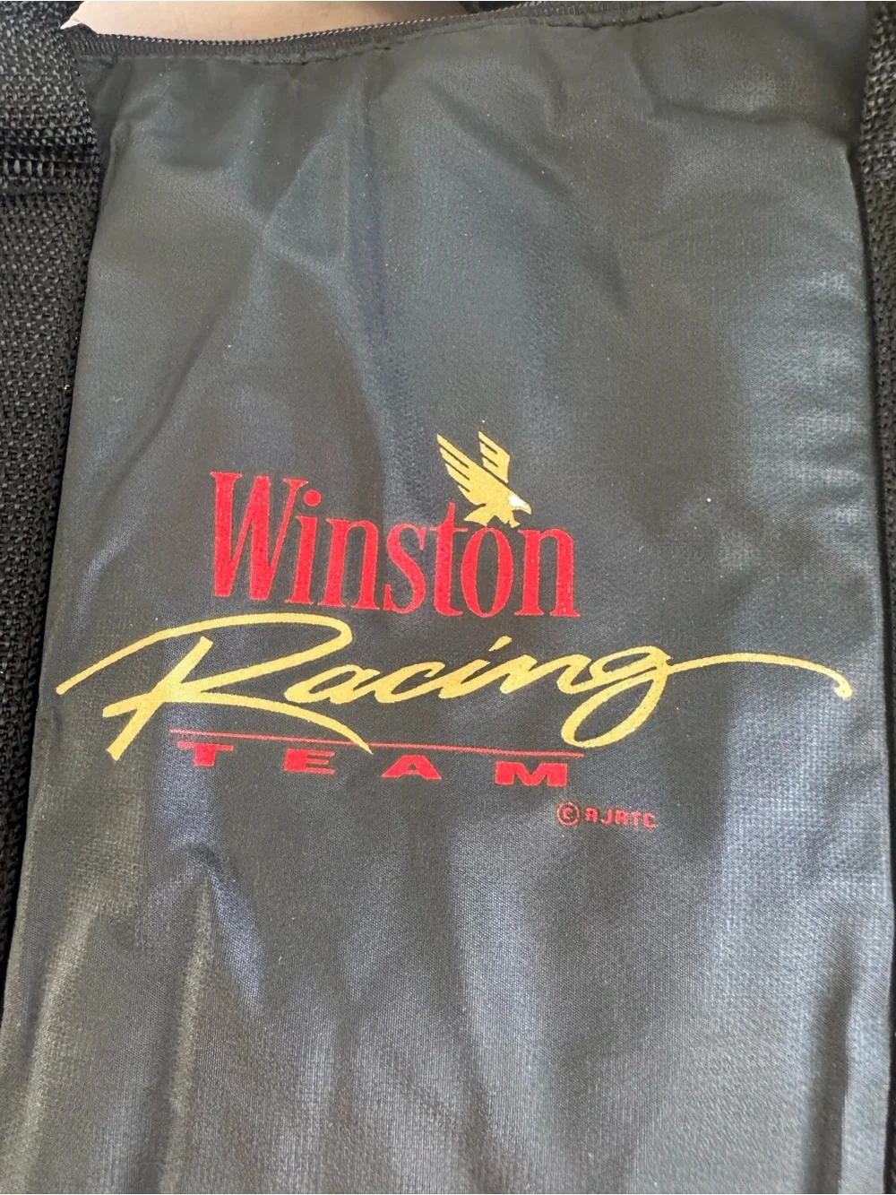 Winston Racing Team Black Duffel Bag